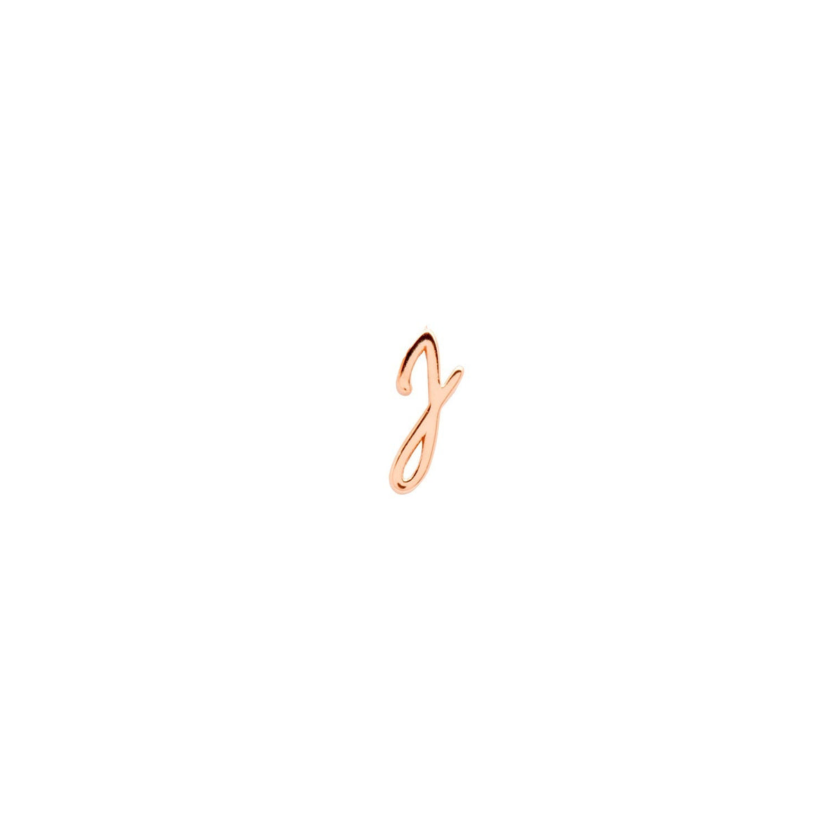 Made Mine Charms - Script Initial Charms (Rose Gold)