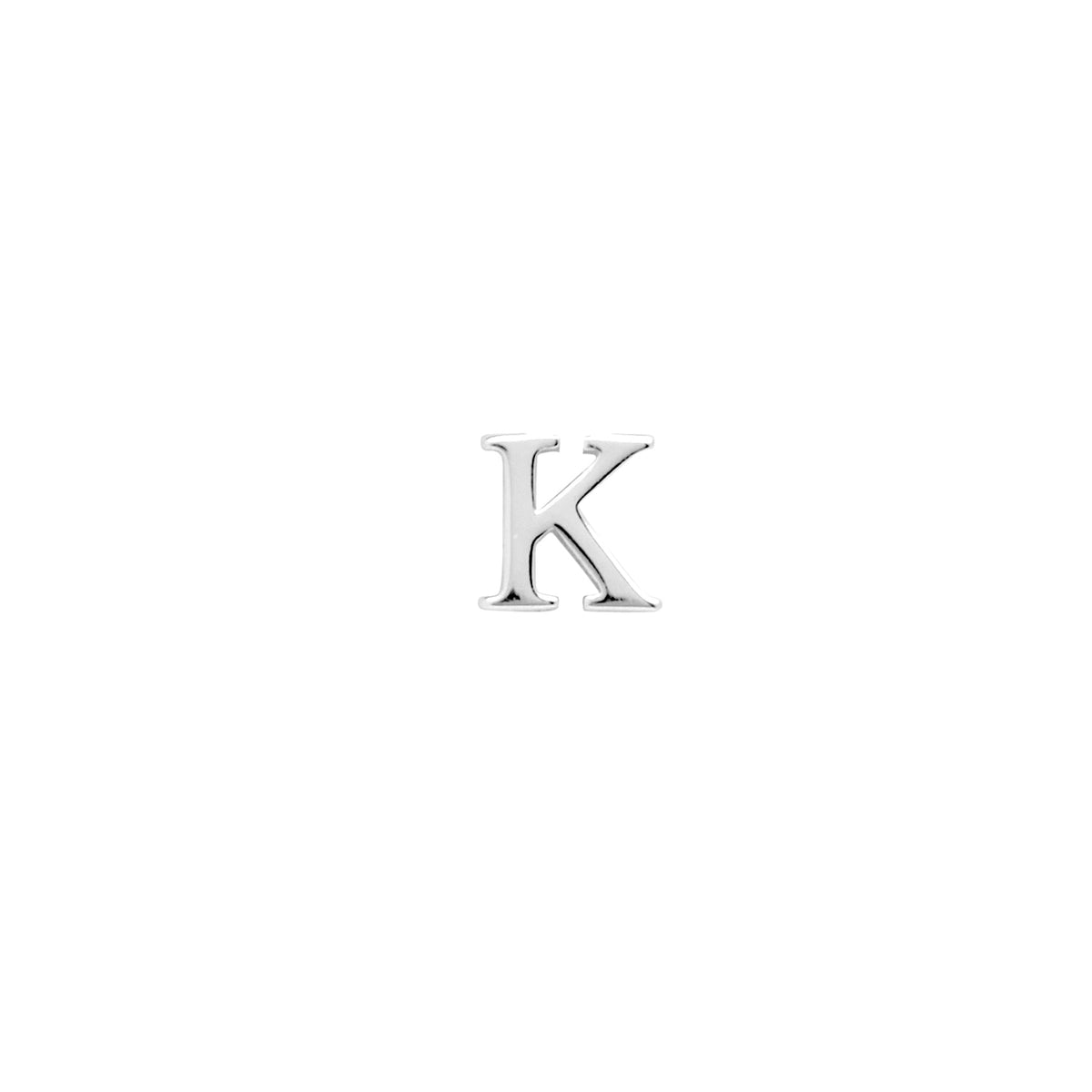 Made Mine Charms - Didot Initial Charm (Silver)
