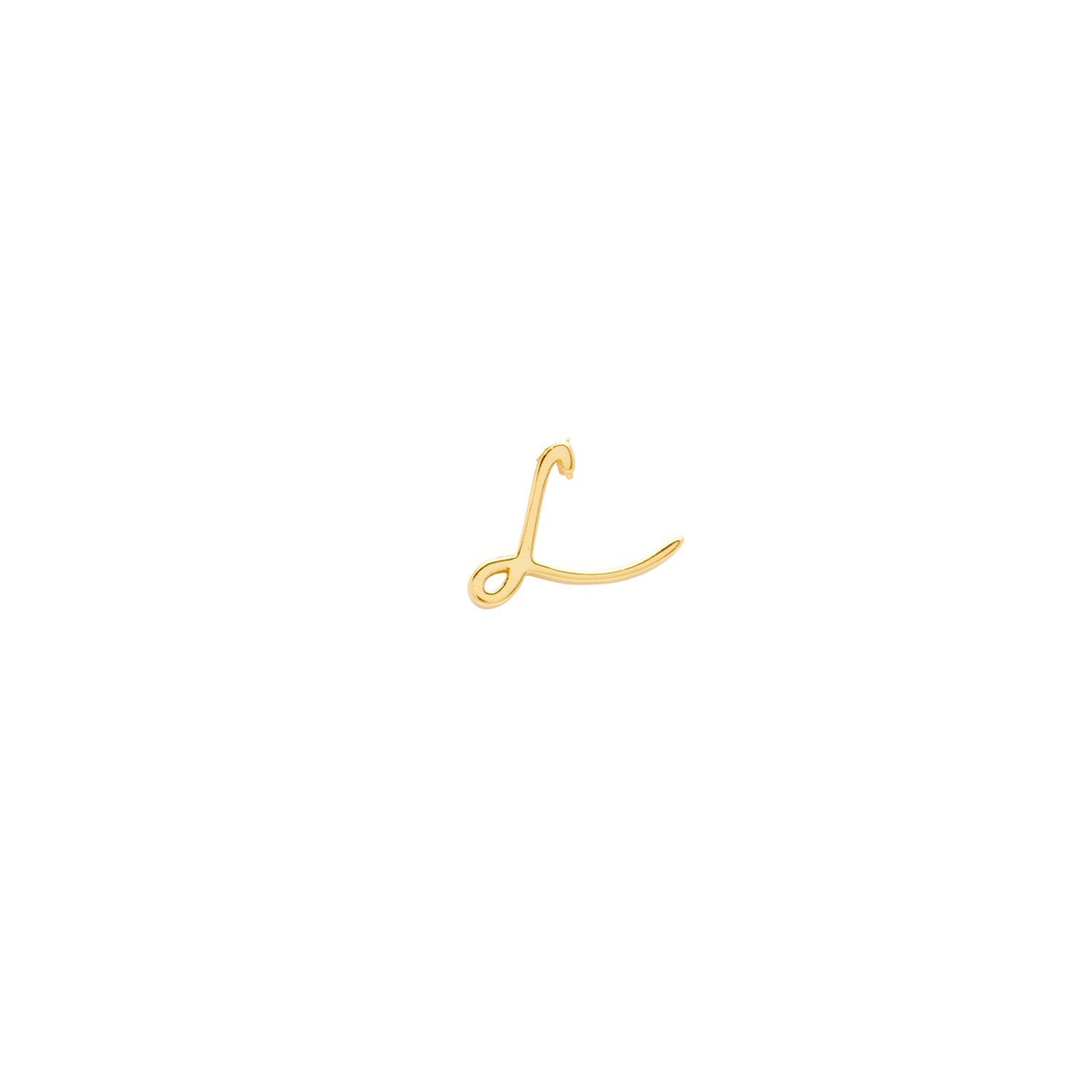Made Mine Script Letter Bracelet (Gold) - TT