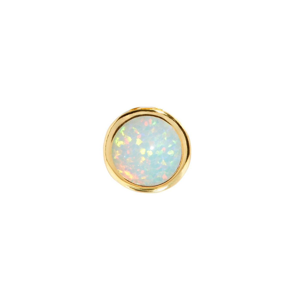 Double Initial Icon - Birthstone (Gold)