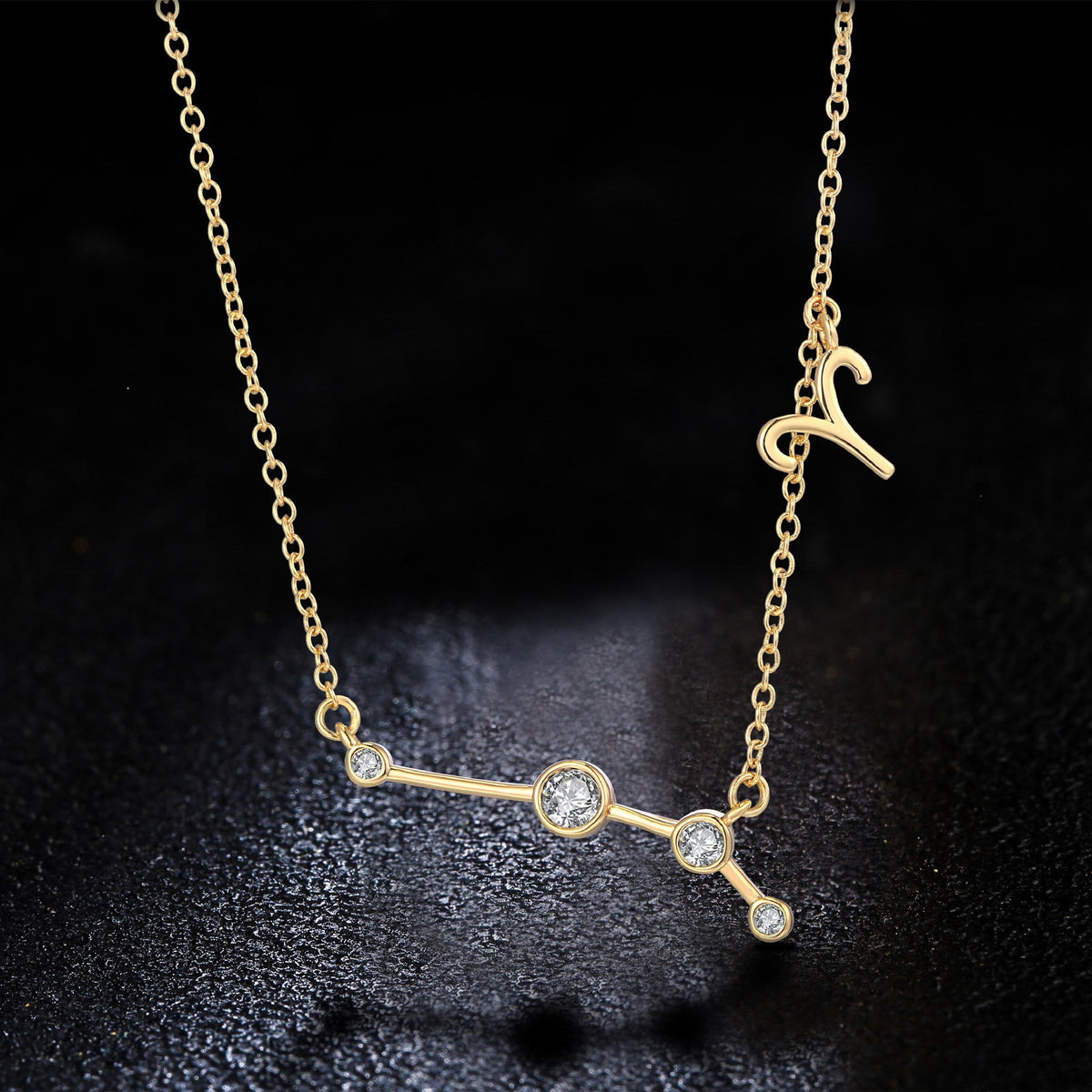 18K Gold Plated Zodiac Constellation Necklace