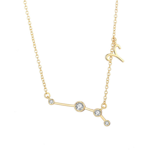 18K Gold Plated Zodiac Constellation Necklace