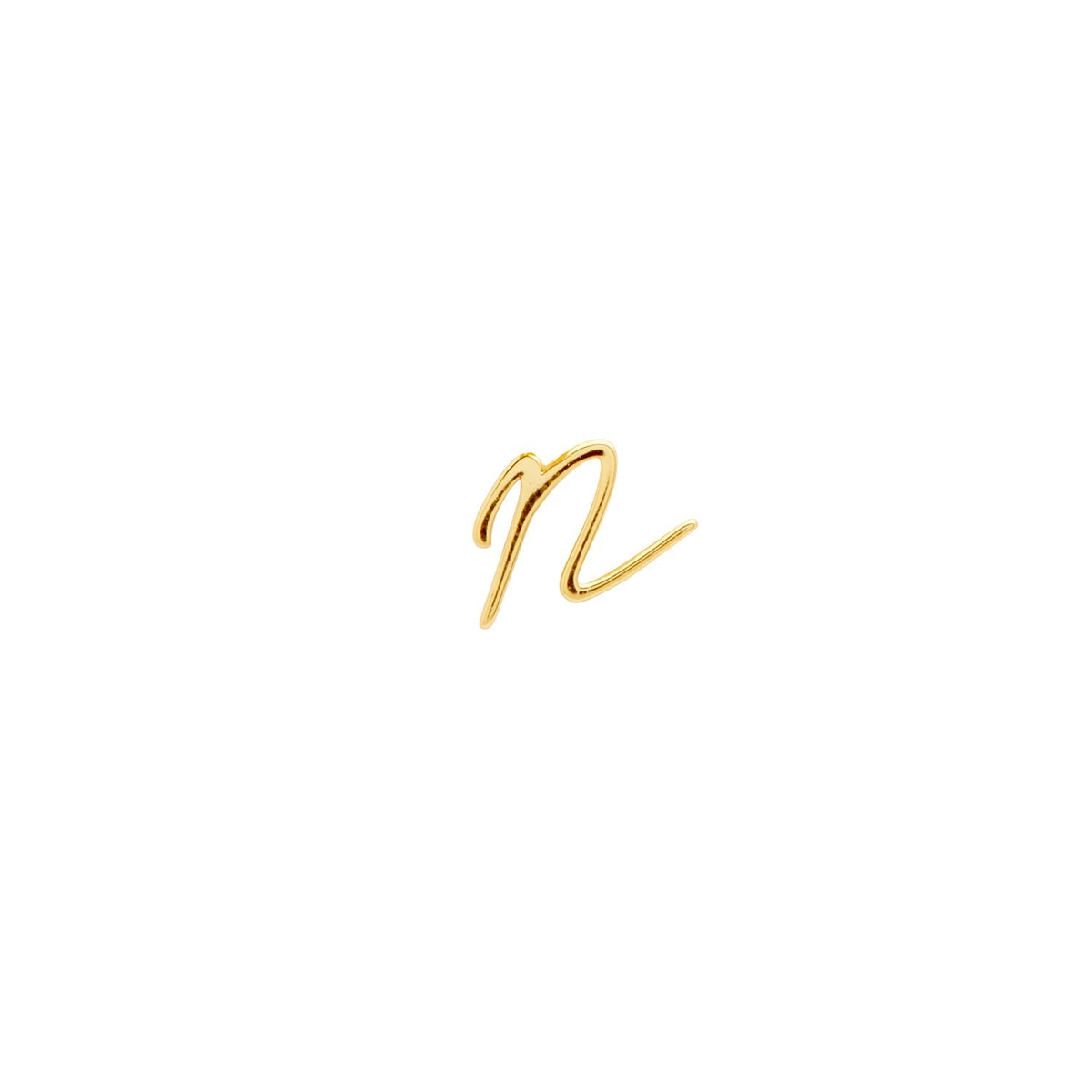 Made Mine Charms - Script Initial Charms (Gold)