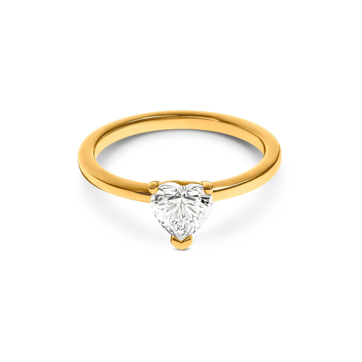 Birthstone Heart Legacy Ring 1ct (Gold)