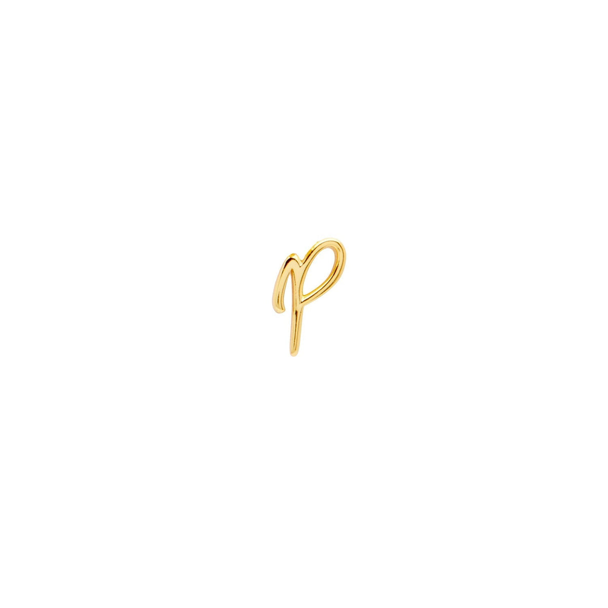 Made Mine Script Letter Bracelet (Gold)