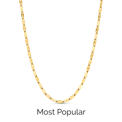 Ocean Charms Sardine Necklace (Gold)