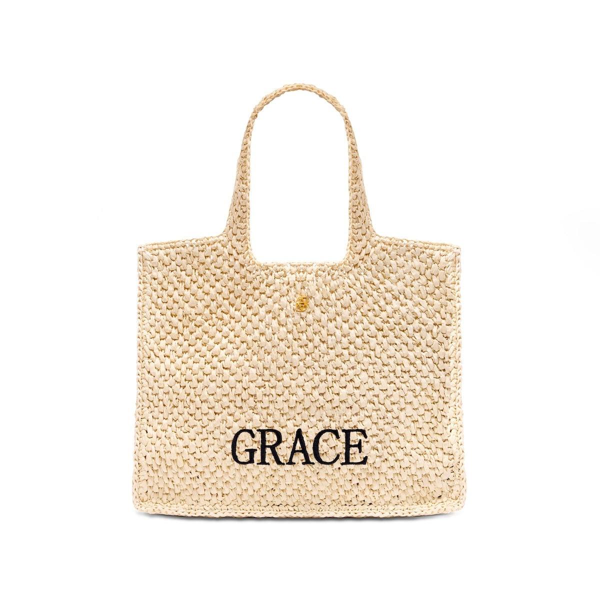 Personalised Raffia Bag