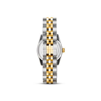 Mini Two Tone Pearl Link Belgravia 23 Watch