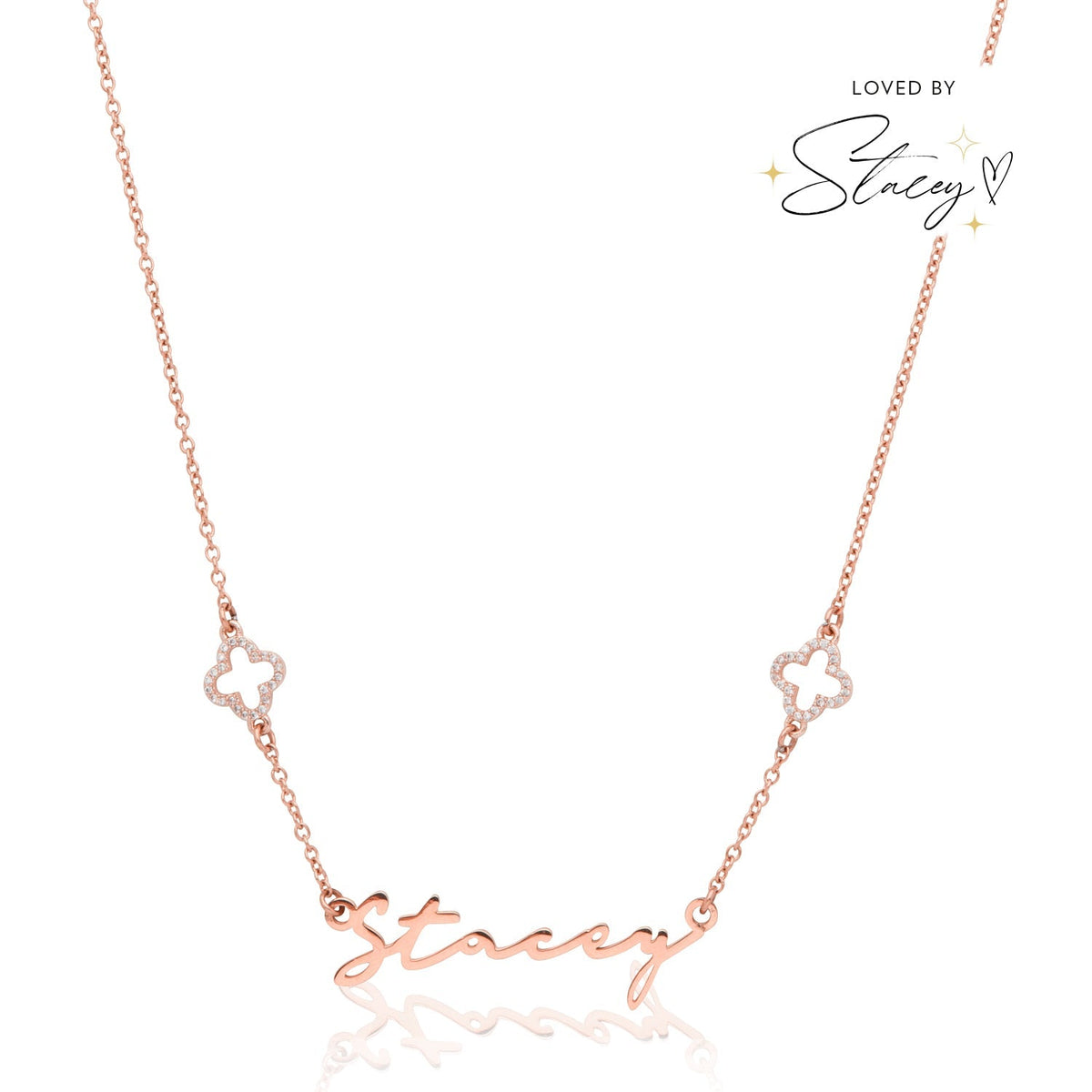 Signature Name Necklace (Rose Gold)