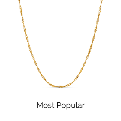 Ocean Charms Lobster Necklace (Gold)