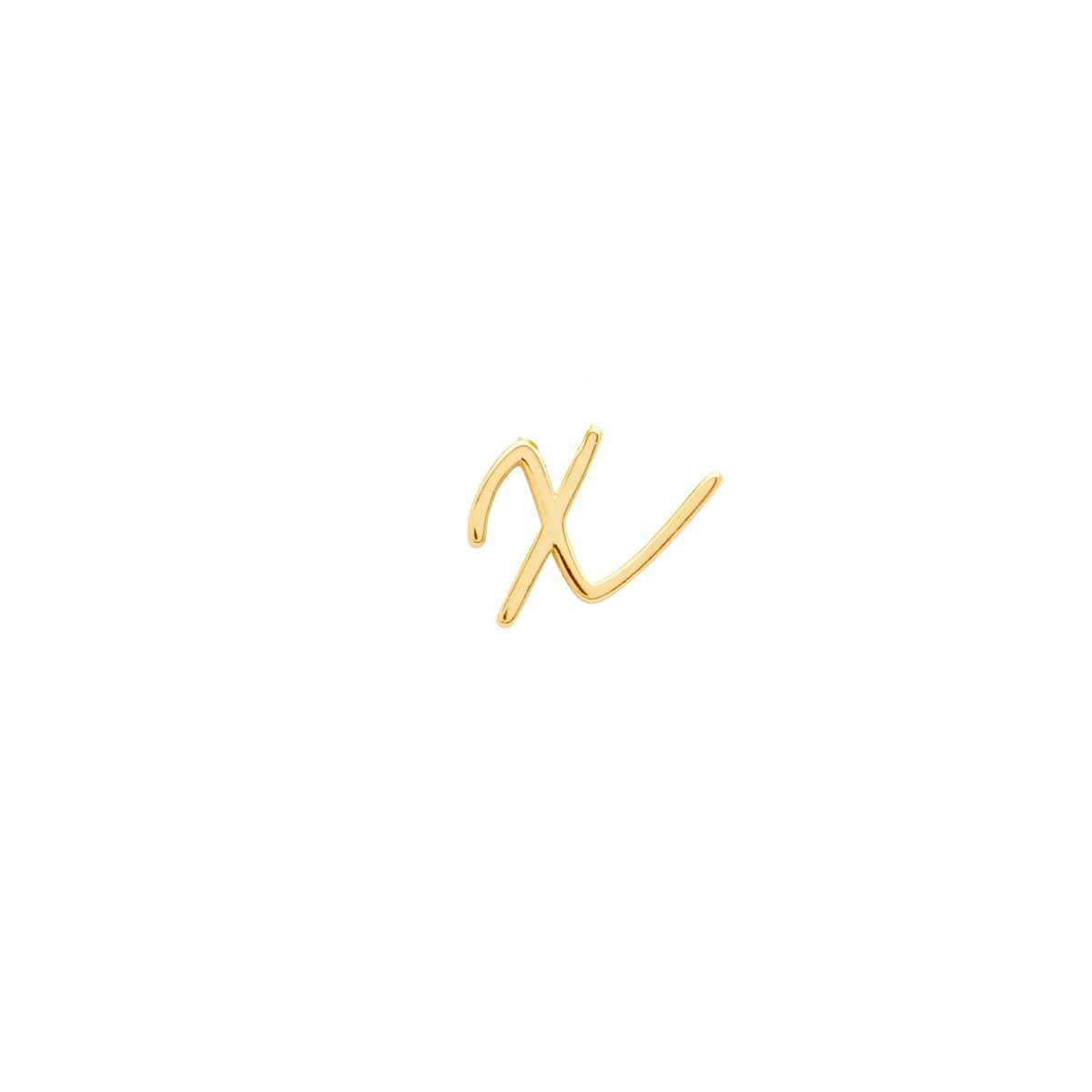 Made Mine Script Letter Bracelet (Gold) - TT