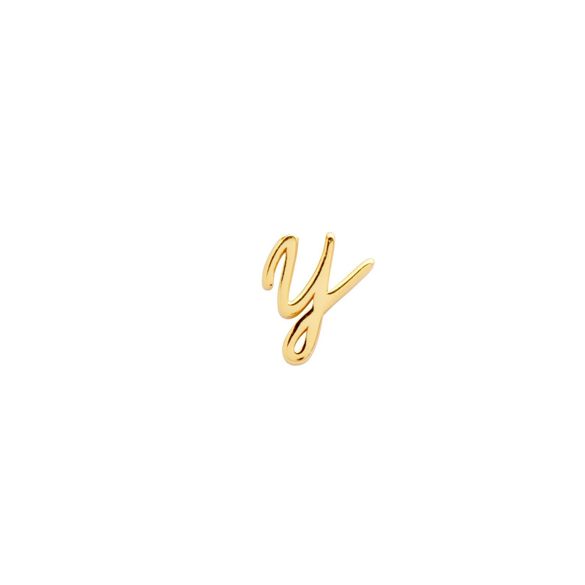Made Mine Script Letter Bracelet (Gold) - TT