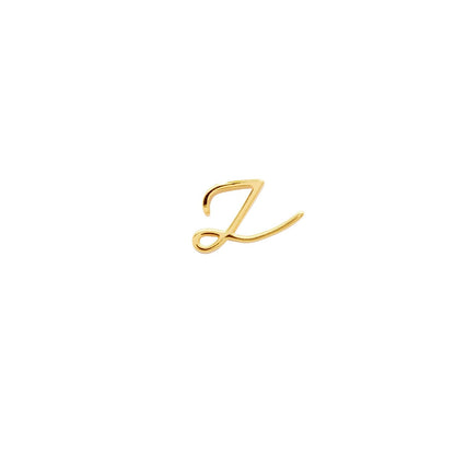Made Mine Script Letter Bracelet (Gold) - TT