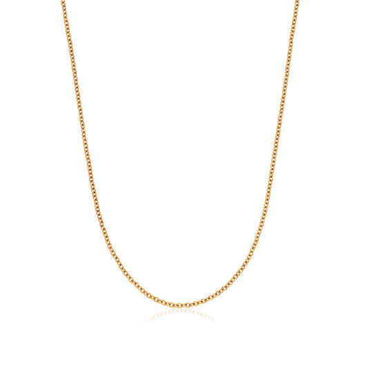 Layering Fine Chain Necklace (Gold)