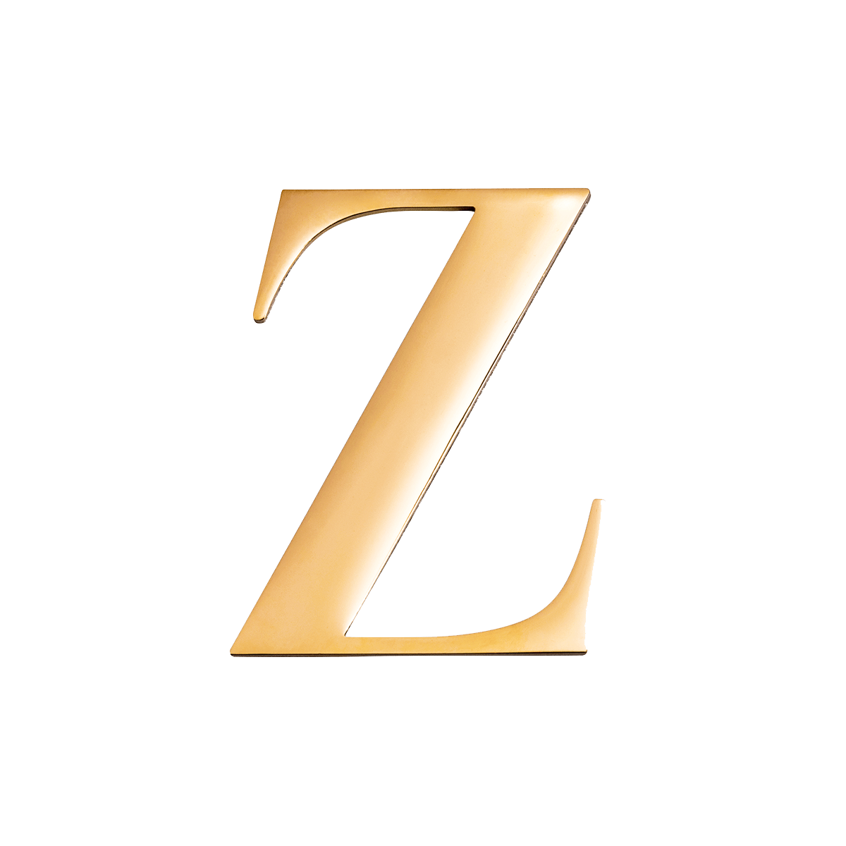 Gold Small Metal Letter
