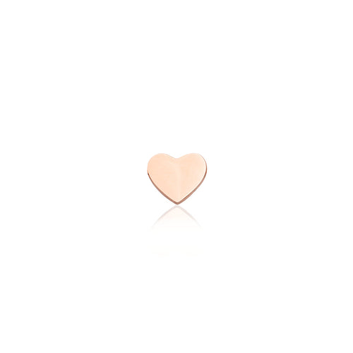 Made Mine Charms - Heart Charm (Rose Gold)
