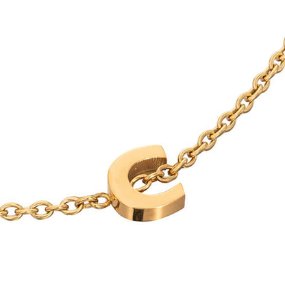 Initial Bracelet (Gold)