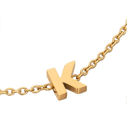 Initial Bracelet (Gold)