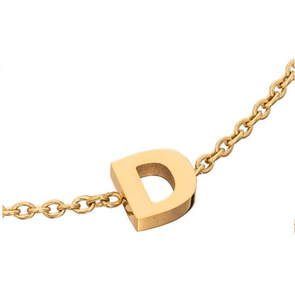 Initial Bracelet (Gold)