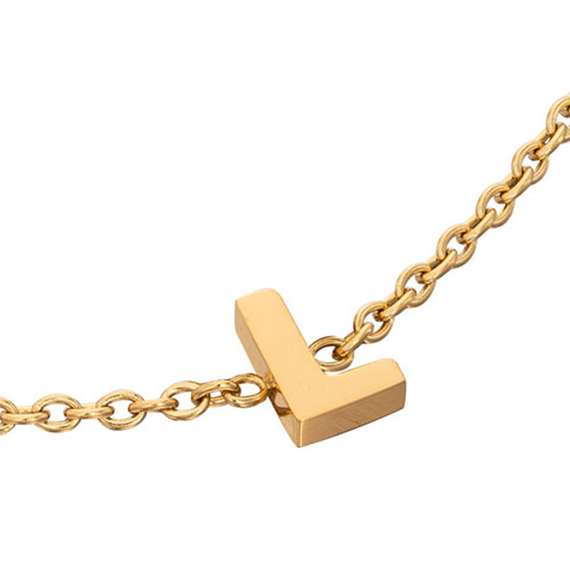 Initial Bracelet (Gold)