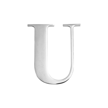 Large Metal Letters - Silver
