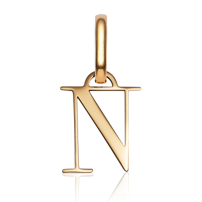 Letter Pendant (Gold)