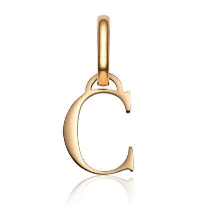 Letter Pendant (Gold)