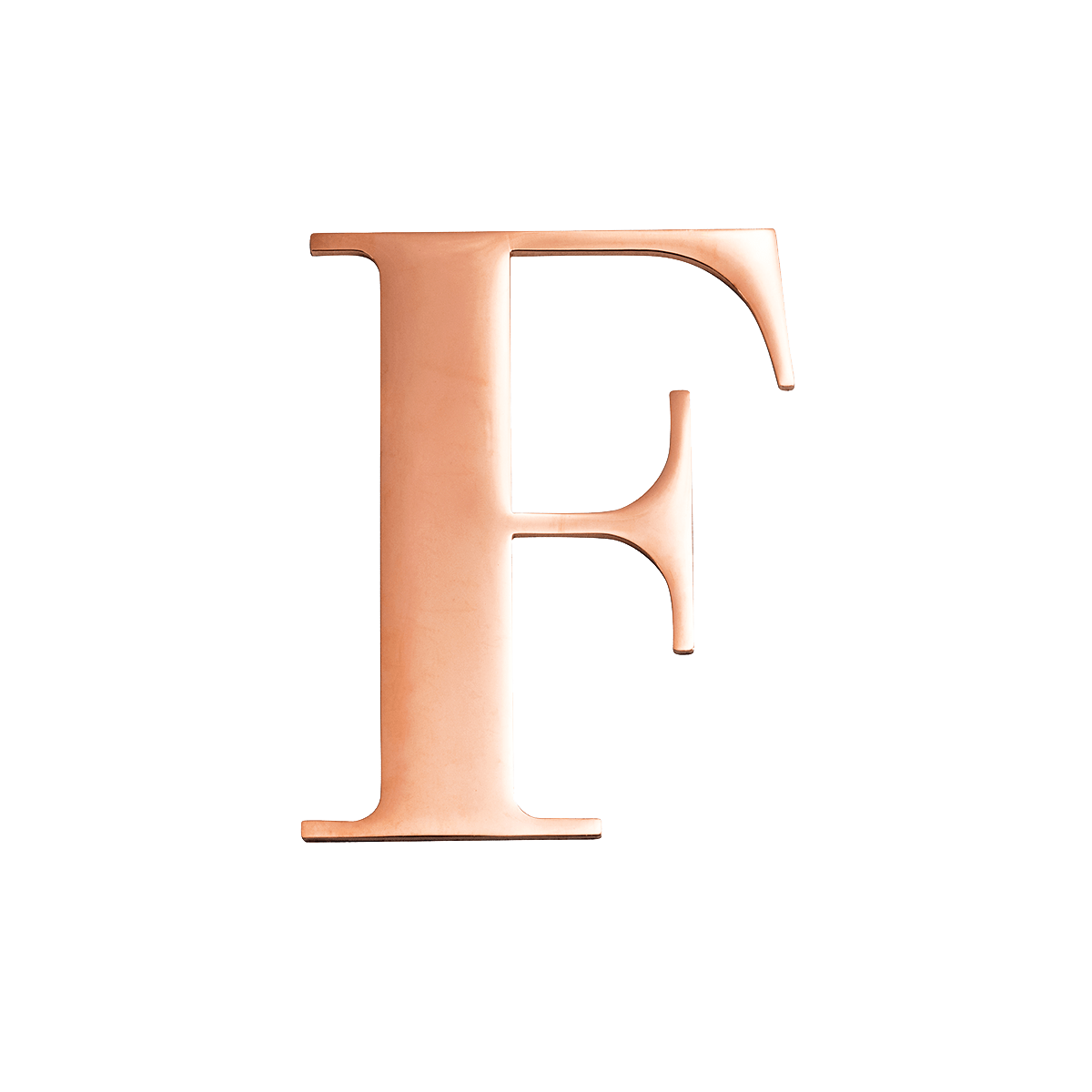 Letter Ring (Rose Gold)