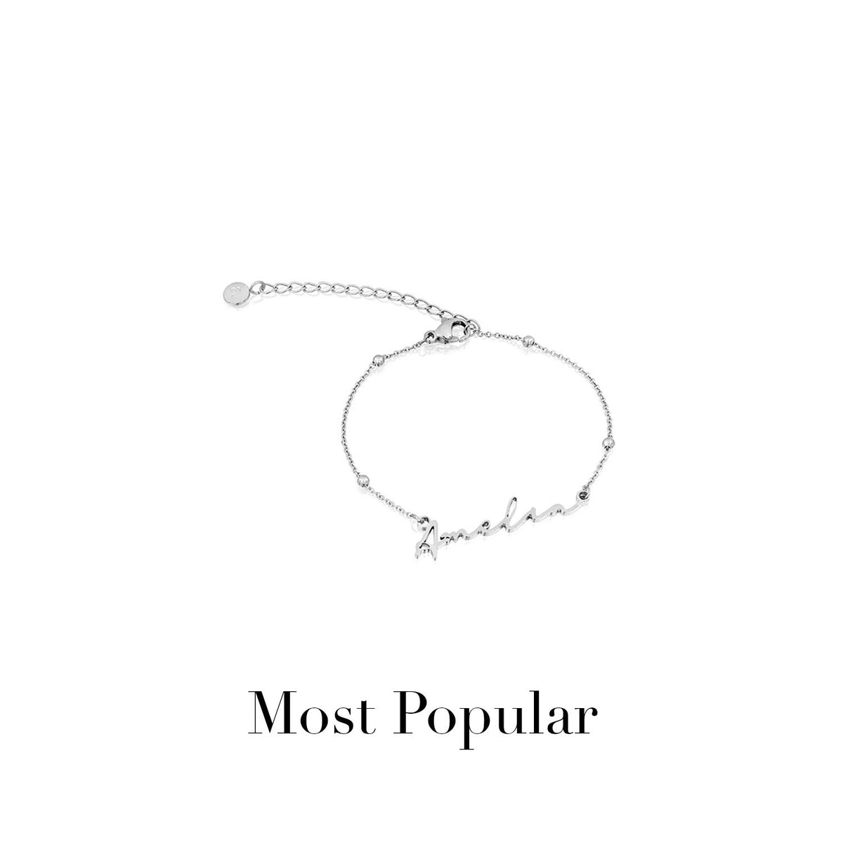 Signature Name Bracelet (Silver)