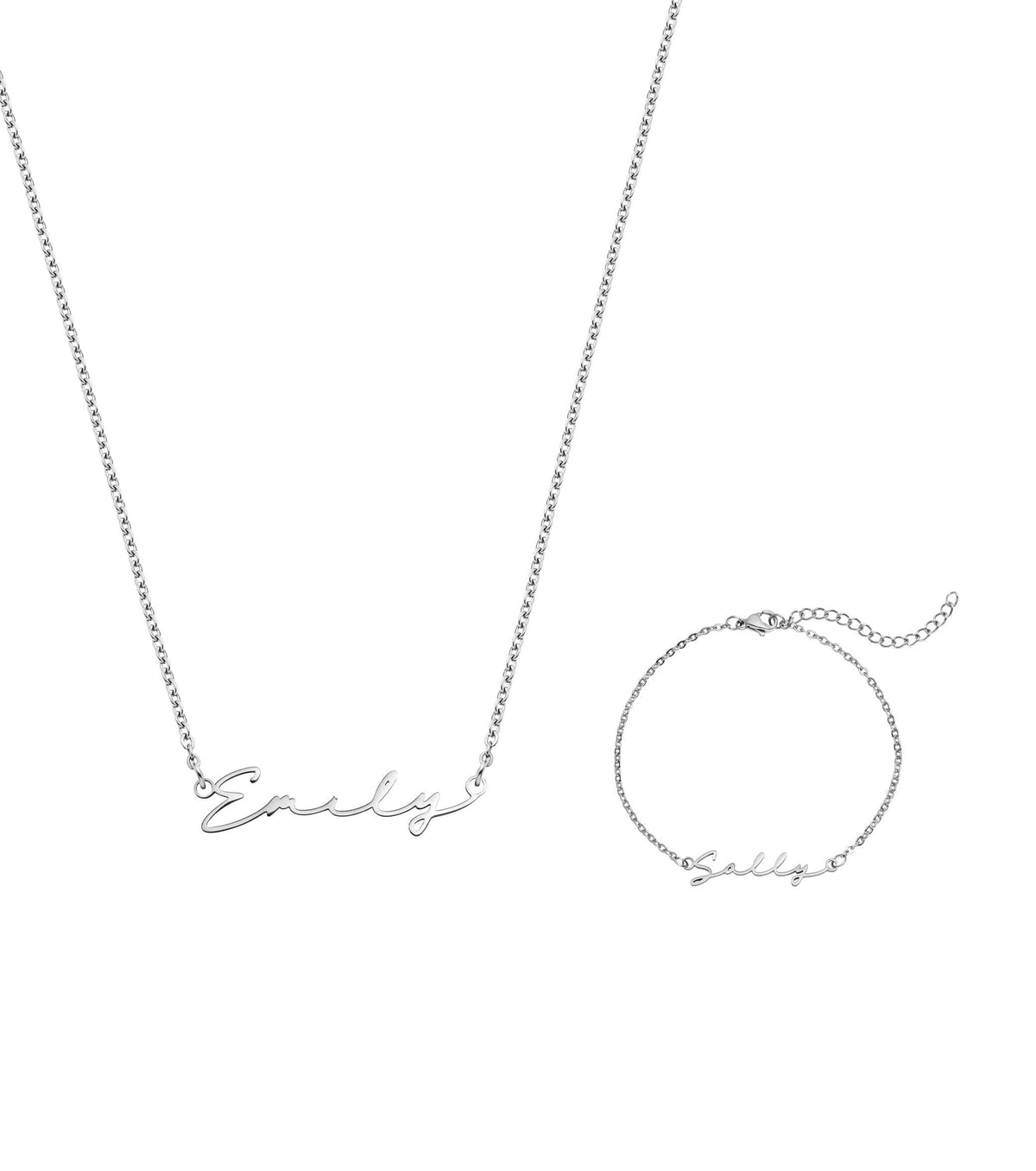 Signature Name Set (Silver)