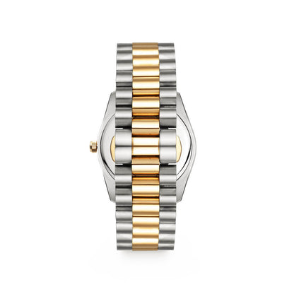 Silver Chain Champagne Belgravia 36 Watch
