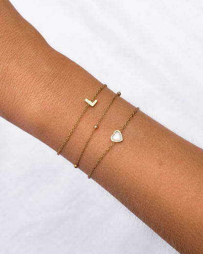 Sphere Chain Bracelet (Gold)