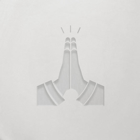 Stamped - Praying Hands Icon