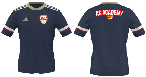 AC FOOTBALL ACADEMY Youth Squadra 25 Jersey (JD7457-217-2464) AC FOOTBALL ACADEMY Adidas Club Zone