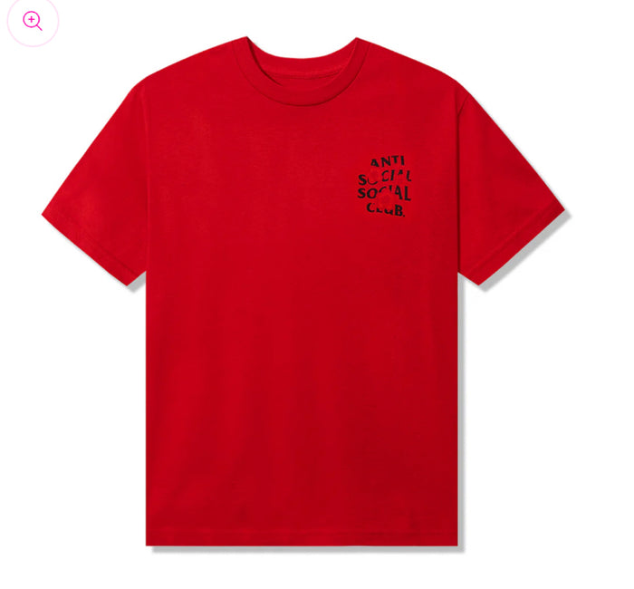ANTI SOCIAL CLUB-Seeing the Feeling Red Tee