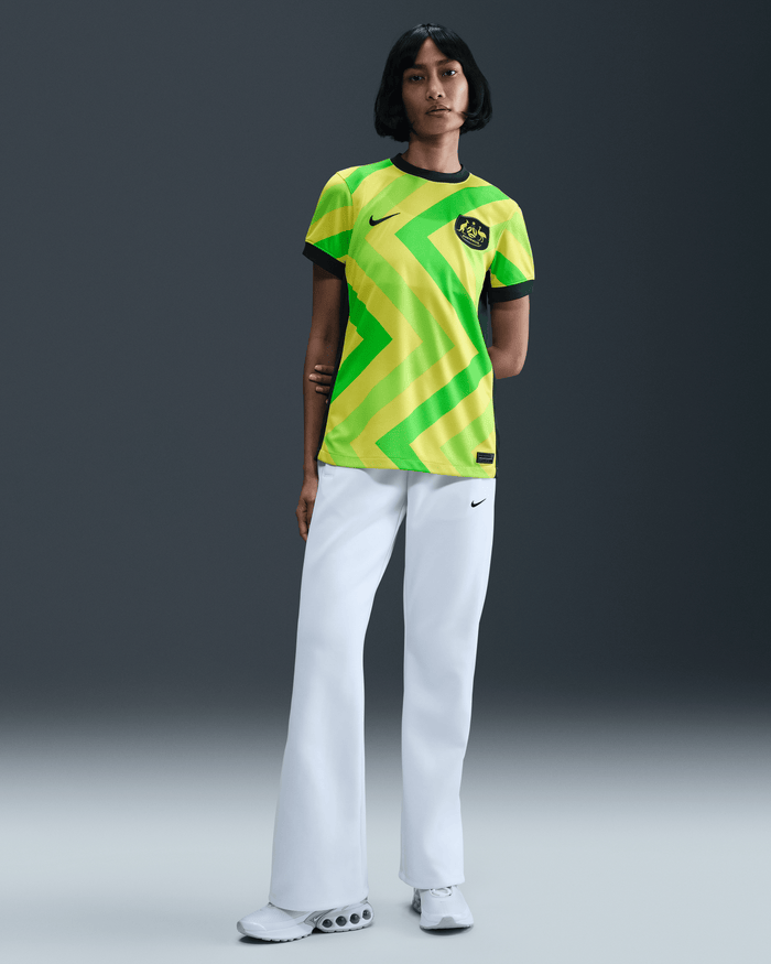 Australia 2025 Home Womens Jersey (FQ8843-710) Apparel Nike