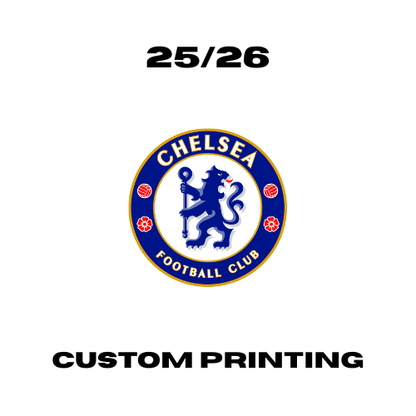 Chelsea 25/26 - Custom Printing Customisation Ultra Football