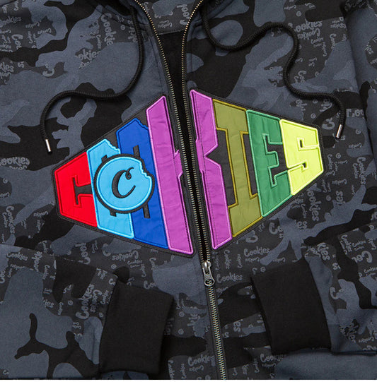 COOKIES-ACROSS THE BOARD FULL ZIP HOODIE-1562H6500