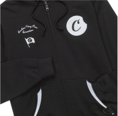 COOKIES-CRUSADERS ZIP HOODIE-CM234HFC02