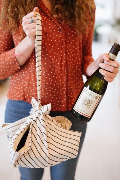 Cotton Picnic Bag, Sling Style