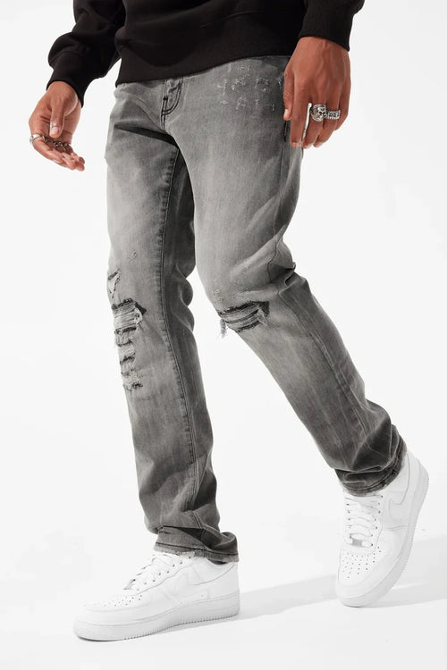 JORDAN CRAIG- COLLINS - ATTITUDE DENIM (MONOCHROME)-JC1214