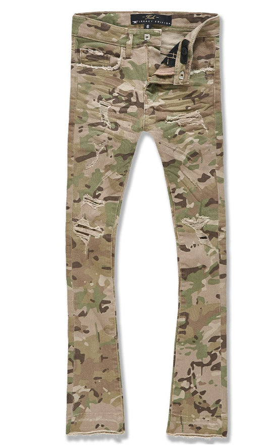 JORDAN CRAIG -KIDS STACKED TRIBECA TWILL PANTS (CAMO 2.0) -JTF960RCK