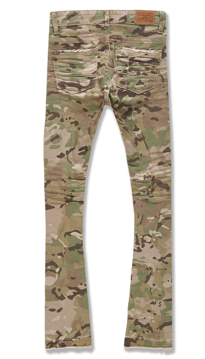 JORDAN CRAIG -KIDS STACKED TRIBECA TWILL PANTS (CAMO 2.0) -JTF960RCK