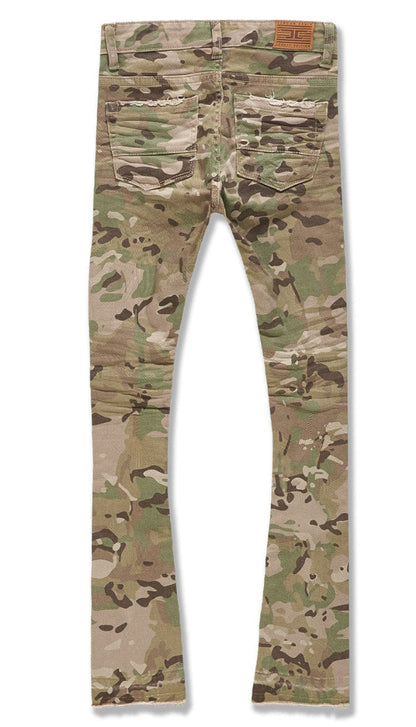 JORDAN CRAIG -KIDS STACKED TRIBECA TWILL PANTS (CAMO 2.0) -JTF960RCK