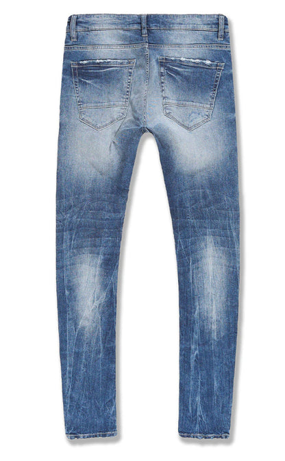 JORDAN CRAIG-BIG MEN'S SEAN ATTITUDE DENIM (MEDIUM BLUE)-JS1214