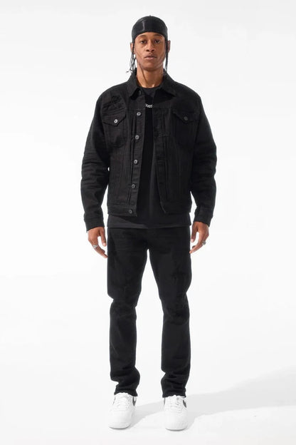 JORDAN CRAIG-COLLINS - TRIBECA TWILL PANTS (BLACK)JT990R