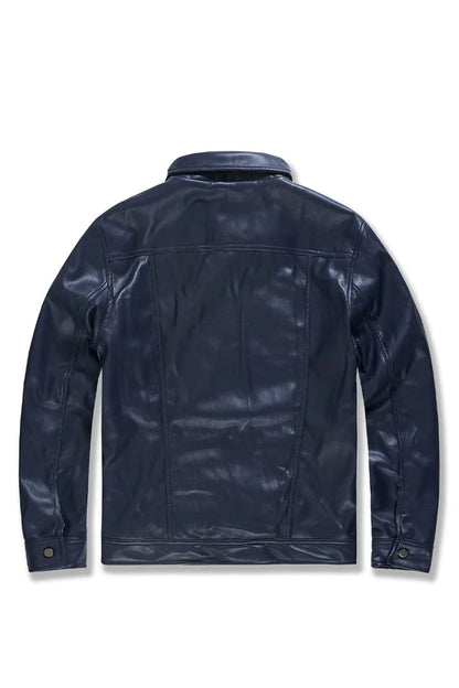 JORDAN CRAIG-ITHRILLER TRUCKER JACKET (midnight blue)-JJ1218