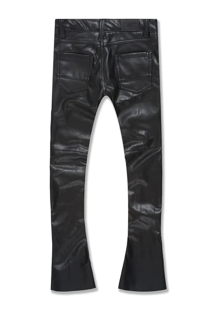 JORDAN CRAIG-KIDS STACKED THRILLER CARGO PANTS (BLACK)-JRF1218K