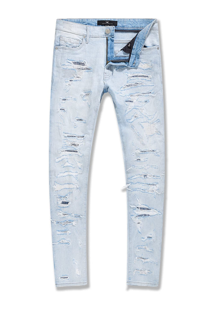JORDAN CRAIG-MARTIN - FRANKENSTEIN DENIM (ICED WHITE).-JT1208