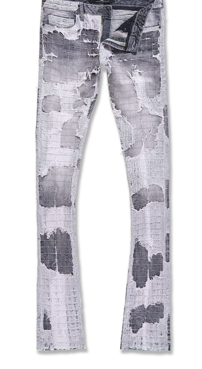 JORDAN CRAIG-MARTIN STACKED - FULL MOON BORO DENIM (LIGHT MAUVE)-JTF1156